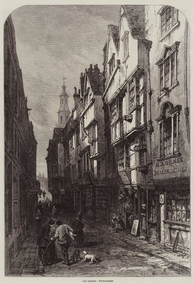 Viejo Londres, Wych-Street de Samuel Read